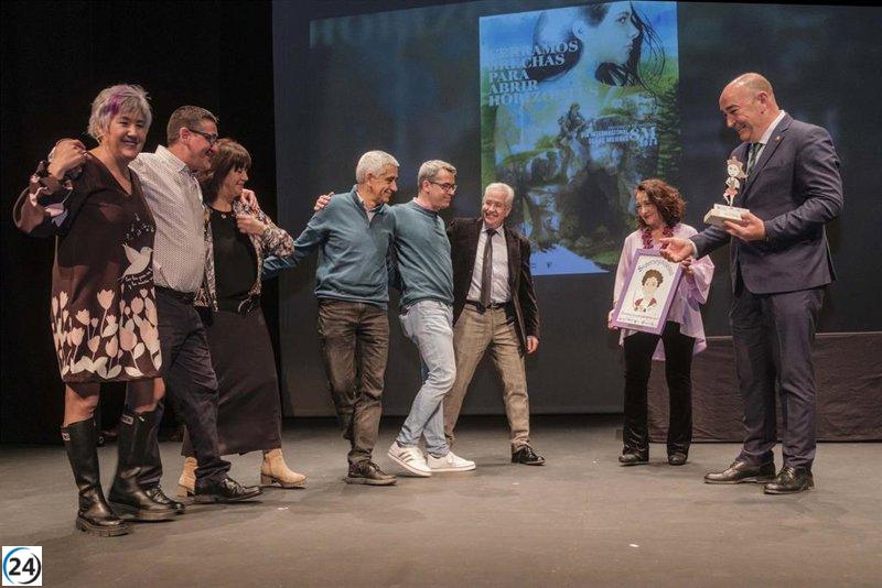 Julia Alonso, la minera de San Rafael, recibe un emotivo homenaje.