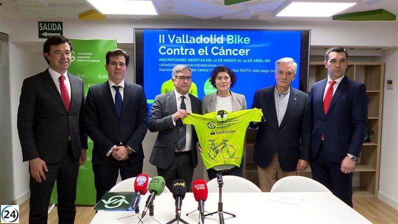 La Valladolid Bike Contra el Cáncer busca alcanzar los 1.000 participantes.