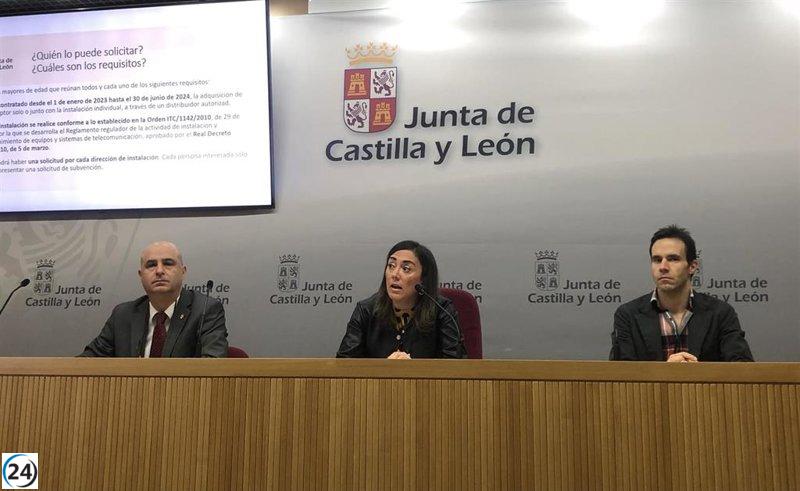 Ayudas de hasta 400 euros para dispositivos HD en zonas rurales de Castilla y León.