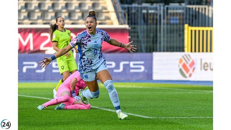 El partido España-Chequia se disputa en Burgos para la clasificación de la Eurocopa femenina.