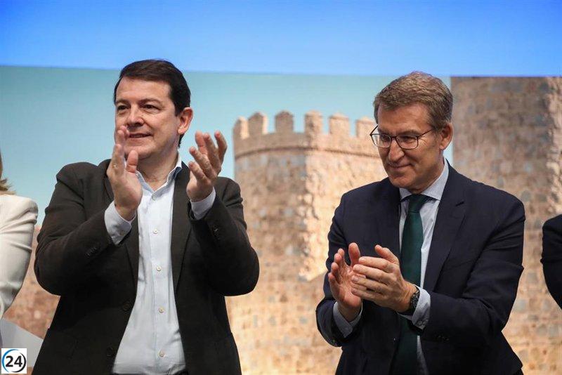 Mañueco califica la amnistía como la mayor corrupción política y moral en la historia de España.