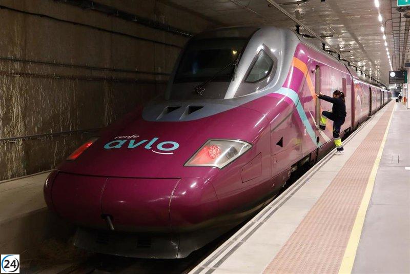 Renfe lanzará los trenes Avlo de bajo coste entre Valladolid, Madrid y Alicante el 8 de abril.