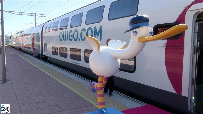 Ouigo facilitará conexión diaria entre Valladolid y Madrid a diferentes horarios
