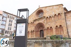 Soria inaugura ruta de fotos en monumentos con diez soportes para selfies
