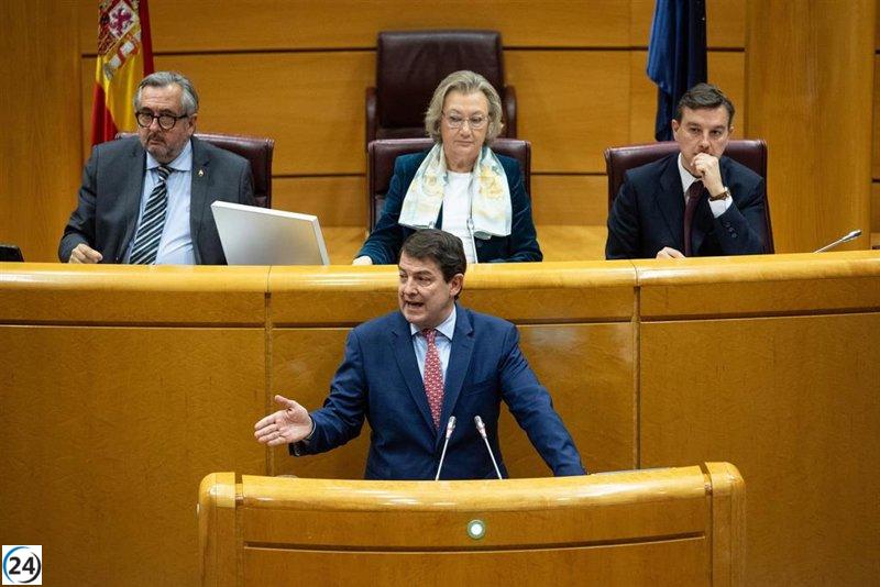 Mañueco insta a constitucionalistas a unirse contra la Amnistía considerada