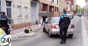 Accidente en Valladolid: Coche se estrella contra farola en la calle Ángel García.