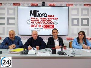 CCOO y UGT instan a Mañueco a restablecer la normalidad y el diálogo