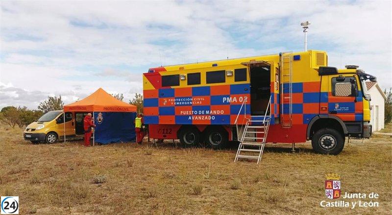 Dispositivo de búsqueda activado para localizar a hombre desaparecido en Navaluenga.
