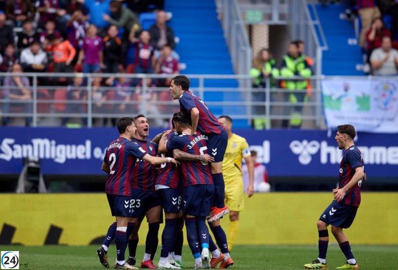 El Eibar se acerca al ascenso directo dejando atrás al Valladolid, gracias a Negredo.