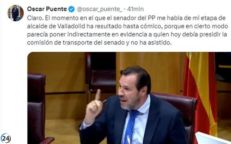 Puente critica duramente ausencia de Carnero en Comisión del Senado