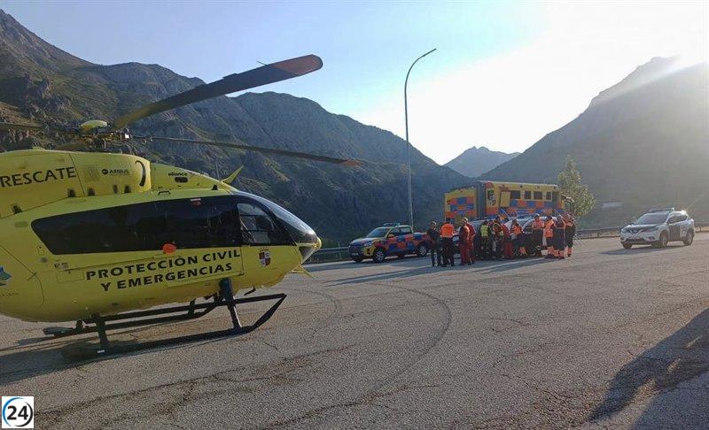 Persiste la búsqueda del hombre de 72 años desaparecido en Las Brañas, León.