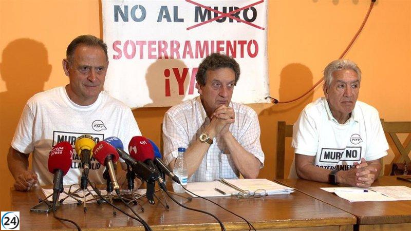 La Plataforma por el Soterramiento denuncia los planes de Puente sobre la estación como una farsa.