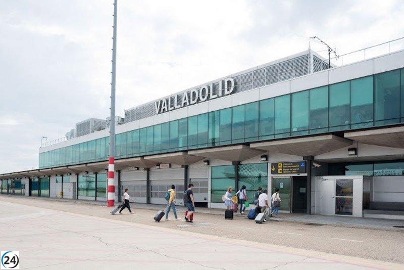 El aeropuerto de Salamanca lidera el crecimiento en Castilla y León con 196.718 pasajeros hasta agosto.