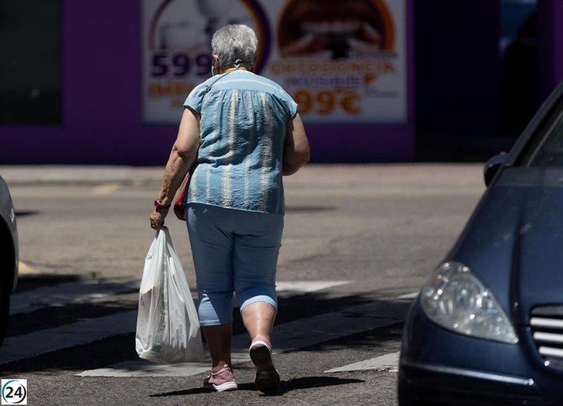 El aumento de las pensiones en septiembre es menor al promedio