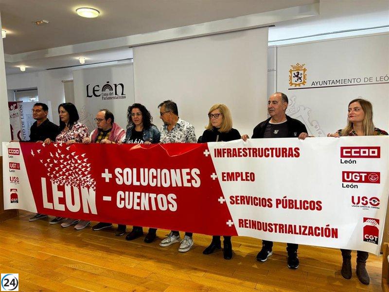 León se moviliza el 10 de noviembre por un plan de inversiones emergenciales