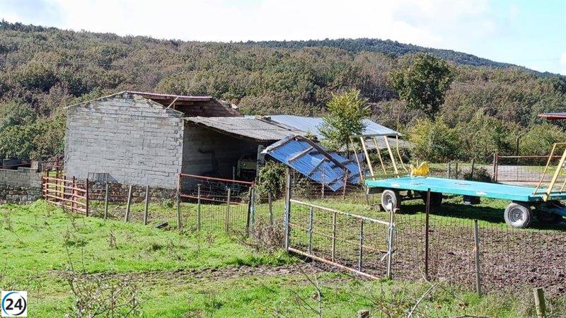 UCCL reclama apoyo financiero para reparar daños causados por la tormenta.