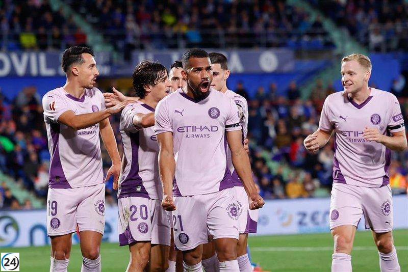El Girona brilla en el Coliseum y Guruzeta paraliza a Zorrilla.
