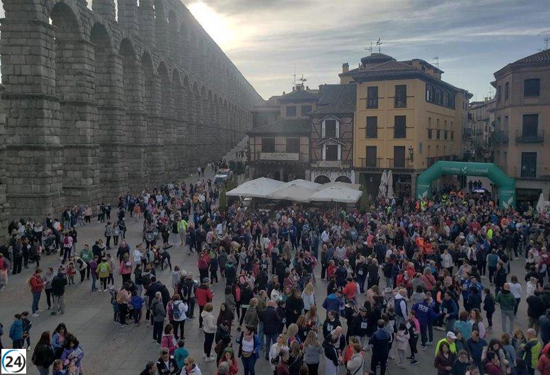 3,000 segovianos se movilizan en apoyo a las víctimas de la DANA.