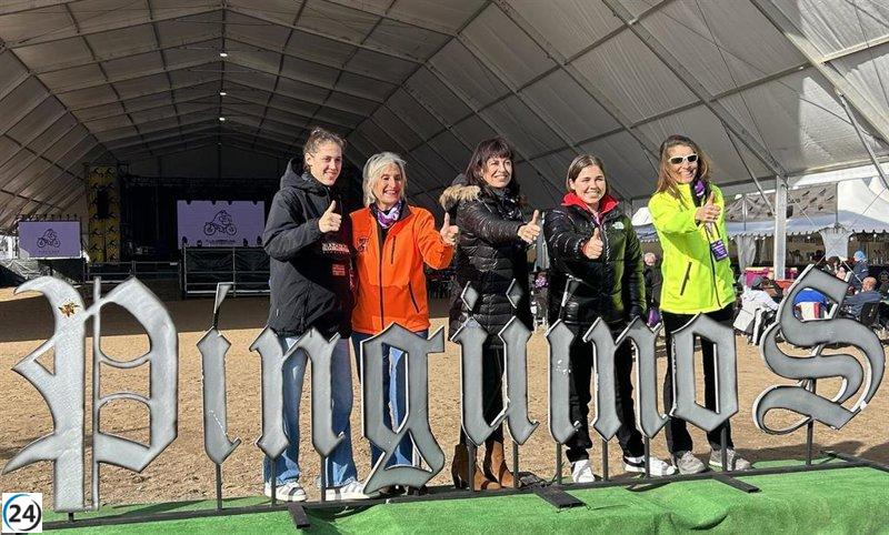 Redondo destaca el papel de las mujeres en el motociclismo en el evento de Pingüinos.