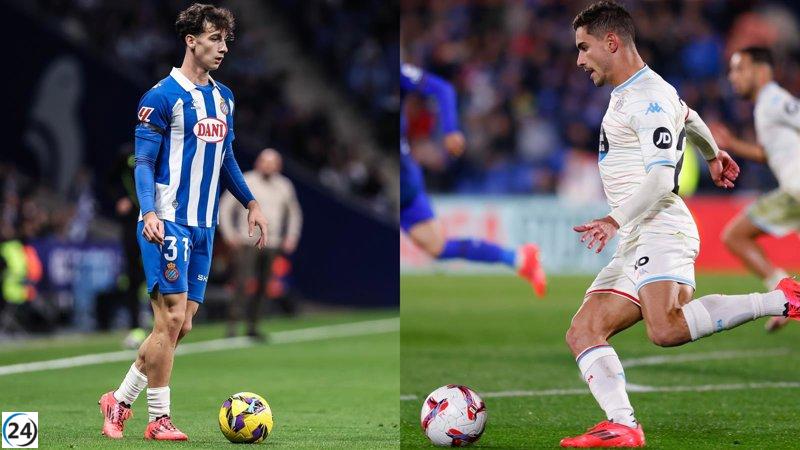 Espanyol y Valladolid luchan por evitar el descenso en Cornellà.