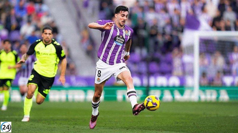 Kike Pérez, futbolista del Real Valladolid, se une al Venezia FC.