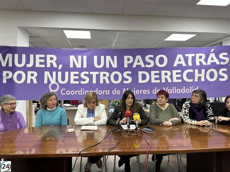Valladolid se prepara para la marcha del 8M: detalles sobre su horario y recorrido organizado por la Coordinadora de Mujeres.