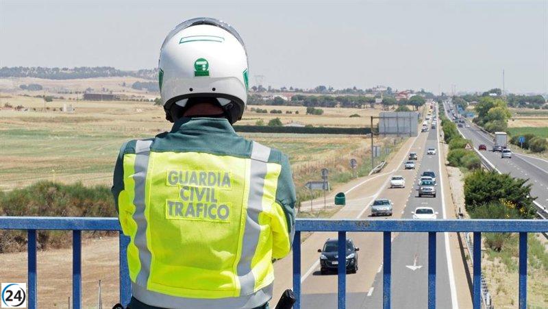 Detenidos en Boecillo por exceder los 200 km/h en la N-601.