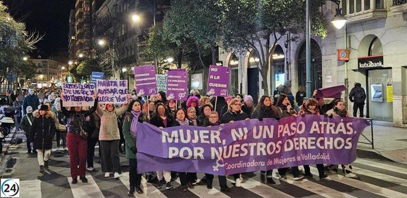 Multitudinaria manifestación en Castilla y León por la igualdad auténtica.