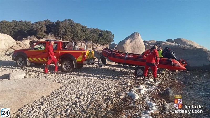 Continúa la búsqueda en La Almendra para dar con el hombre desaparecido.