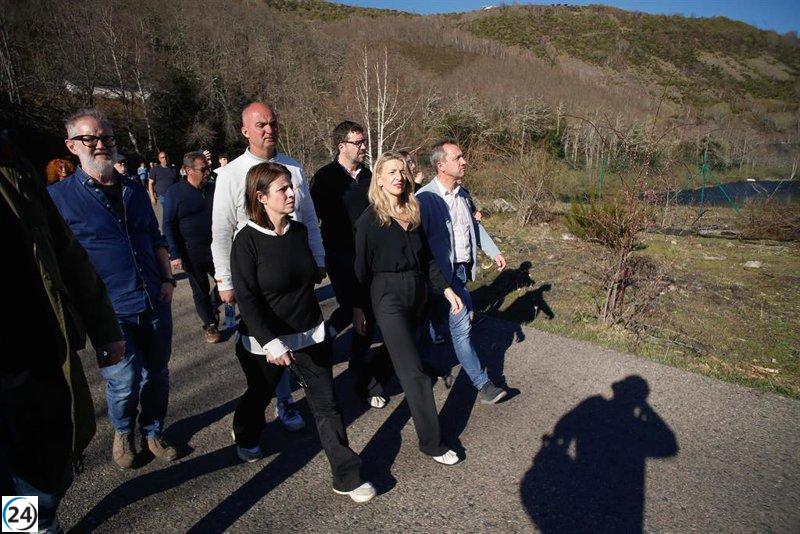 Díaz promete que la ley alcanzará a quienes sean responsables del accidente en la mina de Cerredo.