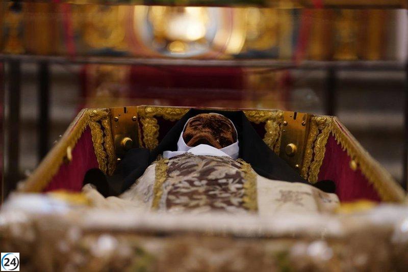 Santa Teresa expuesta al público por primera vez en más de un siglo.