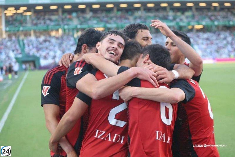 El Mirandés conquista el subcampeonato tras vencer en Córdoba.