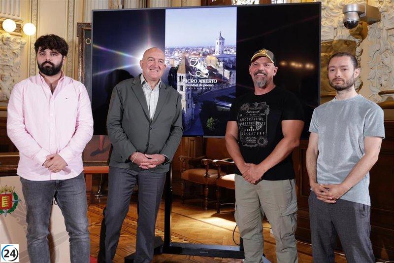 Valladolid acogerá el primer Mundial de Micro Abierto de Poesía, con un galardón de 3.000 euros.