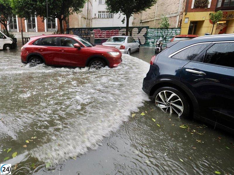 Valladolid retoma su ritmo habitual tras la sorpresiva tormenta del martes.