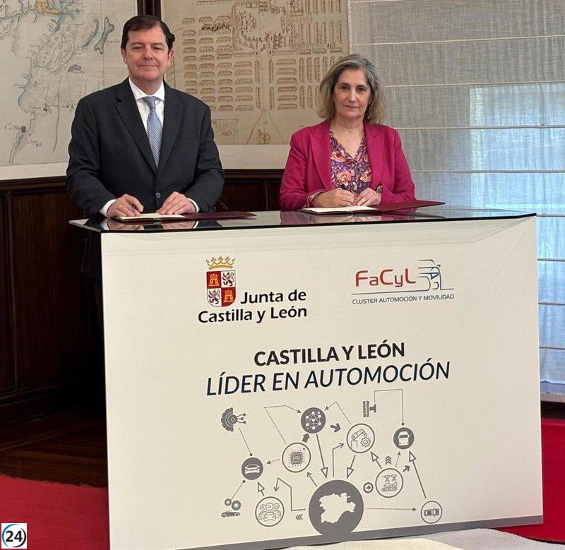 Mañueco y FACYL colaboran para impulsar la industria automotriz con una inversión de 900.000 euros hasta 2028 frente a aranceles.