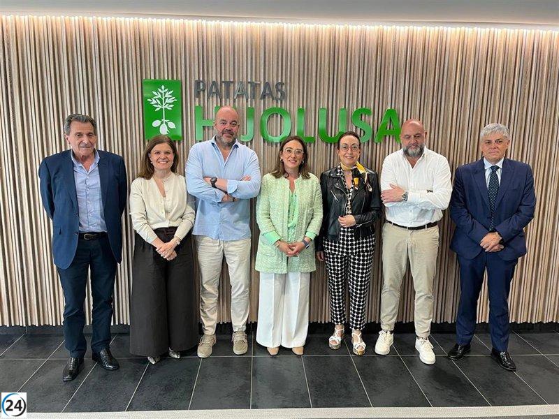 González Corral resalta el vigor del sector de frutas y verduras en Castilla y León.