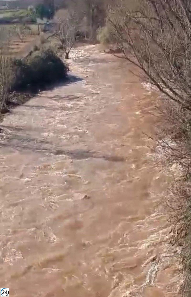 La CHE alerta sobre riesgos de inundaciones en ríos y barrancos de Burgos y Soria.
