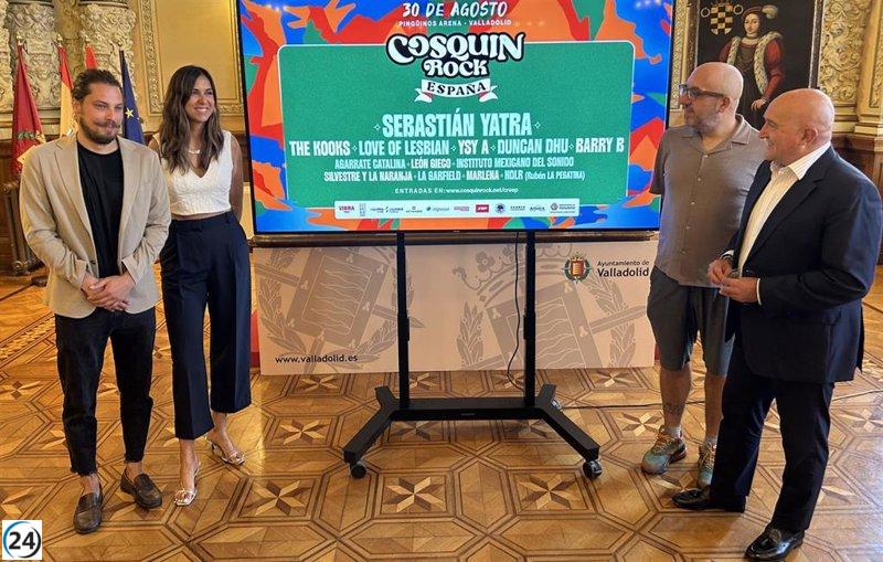 Sebastián Yatra encabeza el esperado cartel de Cosquín Rock España 2025 para el 30 de agosto.