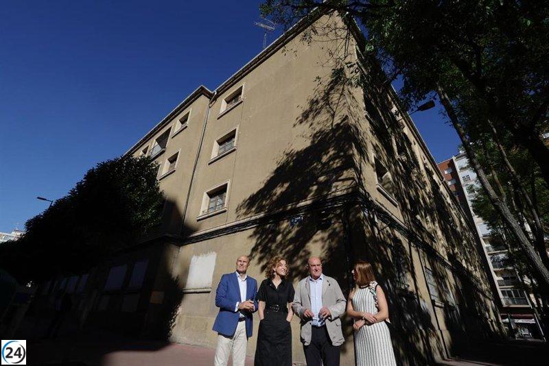 Valladolid avanza con la construcción de 51 nuevas viviendas públicas en el antiguo cuartel de Vadillos.
