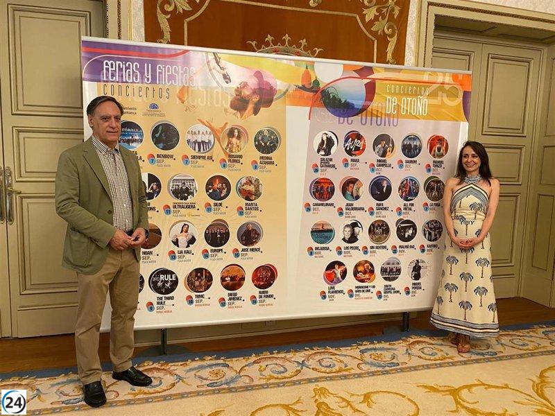 Salamanca 2025: Música en las ferias con Europe, Siloé, Medina Azahara y Rosario Flores.