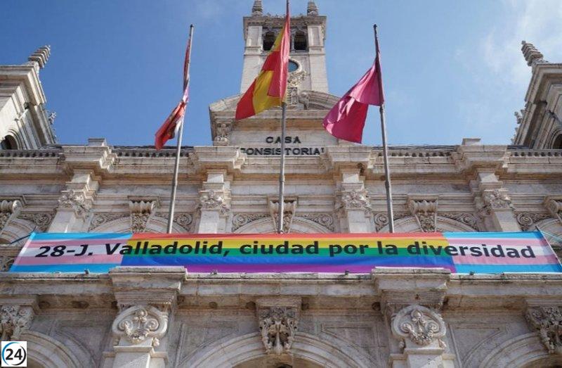 El TS respalda la exhibición de la bandera LGTBI en el Ayuntamiento de Valladolid desde 2020.