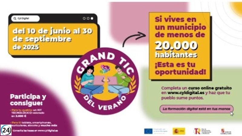 85 municipios participan en el concurso 'El Grand TIC del verano'.