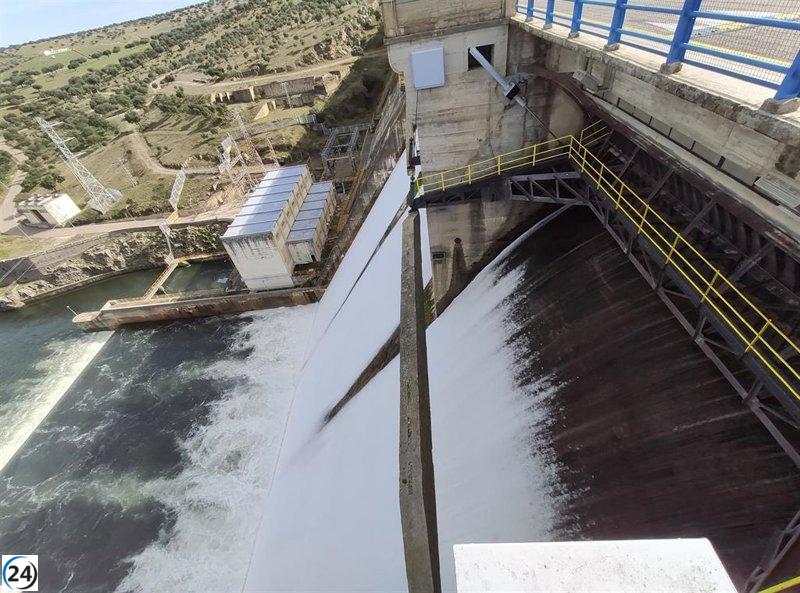 Los embalses del Duero alcanzan el 62,8% de su capacidad, una caída interanual de un punto.