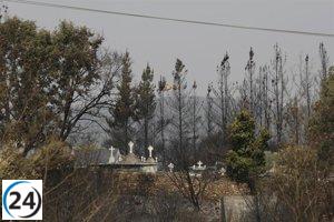 Habitantes de Yeres reclaman ayuda tras el devastador incendio que ha arrasado Las Médulas, un tesoro natural perdido.