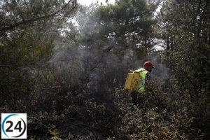 El difunto de León no formaba parte del equipo de voluntarios que combatía los incendios.