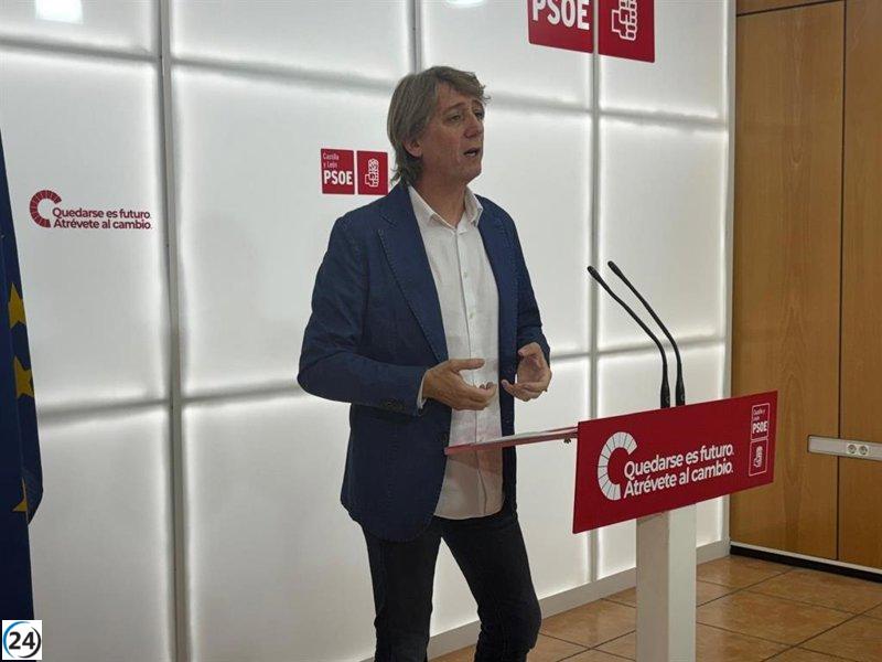 PSOE señala que el ego de Mañueco le impide solicitar ayuda gubernamental.