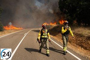 Bomberos forestales de Castilla y León denuncian condiciones extremas y escasez de recursos