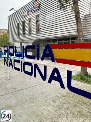 Arrestado por intentar atacar a un agente en Valladolid.