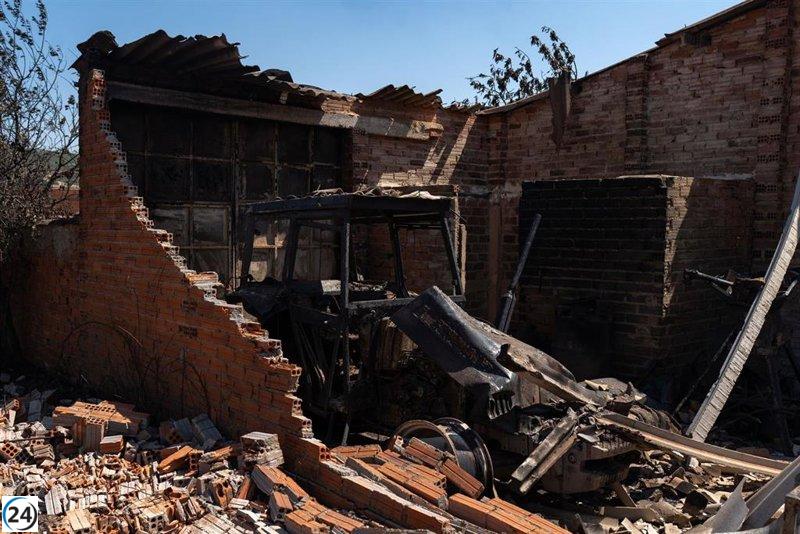 El incendio de Puercas en Zamora retrocede a nivel 1 tras avances favorables.