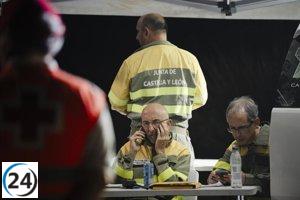 Progreso positivo en el incendio de El Herradón permite reubicación de residentes de Ojos Albos.
